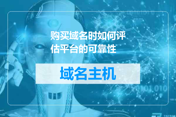 购买域名时如何评估平台的可靠性