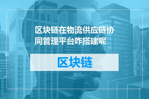 区块链在物流供应链协同管理平台咋搭建呢