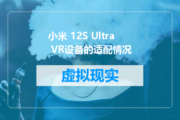 小米 12S Ultra VR设备的适配情况