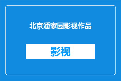 北京潘家园影视作品(北京潘家园影视作品的收藏价值与市场趋势分析)